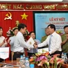 Lễ ký kết giữa ANTC và MobiFone (Ảnh: PV/Vietnam+)