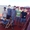 Các thủy thủ trên tàu Sea Eagle (Ảnh: Thuyền phó Chu Trọng Cường chụp ngày 17/7/2013)