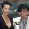 Cặp đôi nổi tiếng trong làng giải trí Hongkong Lương Triều Vĩ và Lưu Gia Linh.
