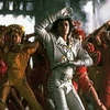 Trong phim, Michael Jackson dùng tình yêu và âm nhạc để chiến thắng nữ hoàng ma quái do Anjelica Huston thủ vai. (Nguồn: AP)