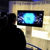 Samsung giới thiệu những chiếc vô tuyến sử dụng công nghệ 3D đầu tiên trên thế giới. (Nguồn: Getty images)