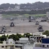 Những vấn đề liên quan đến căn cứ quân sự Futenma của Mỹ tại Nhật Bản không nằm trong chương trình của hội nghị. (Nguồn: AFP/TTXVN)