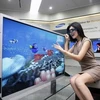 Tivi 3D của Samsung. (Nguồn: Internet)