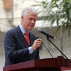 Cựu Tổng thống Mỹ Bill Clinton. (Ảnh: Doãn Tấn/TTXVN)