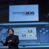 Chủ tịch Satoru Iwata giới thiệu Nintendo 3DS tại San Francisco, California ngày 2/3. (Nguồn: AP)