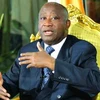 Tổng thống mãn nhiệm Laurent Gbagbo. (Nguồn: Internet)