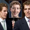 Anh em nhà Winklevoss đã chịu xuống nước trước Mark Zuckerberg. (Nguồn: Internet)