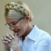 Cựu Thủ tướng Ukraine Yulia Tymoshenko tại phiên xét xử ngày 15/7. (Nguồn: Getty)