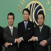 Năm nghị sỹ thuộc Đảng Dân chủ Nhật Bản (DPJ) cầm quyền tham gia tranh cử vị trí Chủ tịch DPJ. (Nguồn: Reuters)