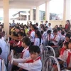 Học sinh trường Tiểu học Khmer-Việt Nam Tân Tiến tại Campuchia. Ảnh minh họa. (Nguồn: Internet)