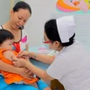Trẻ tiêm ngừa vắcxin tại Bệnh viện Nhi Đồng 2, Thành phố Hồ Chí Minh. Ảnh minh họa. (Nguồn: Phương Vy/TTXVN)