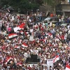 Biểu tình tại Ai Cập. (Nguồn: THX/TTXVN)