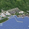 Mô hình nhà máy điện hạt nhân Ninh Thuận. (Nguồn: evn.gov.vn)