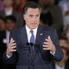 Ứng cử viên Cộng hòa Mitt Romney tại Michigan. (Nguồn: Getty images)