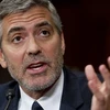 George Clooney làm chứng trước Ủy ban Thượng viện Mỹ. (Nguồn: Getty images)
