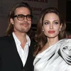 Cặp đôi nổi tiếng của Hollywood Brad Pitt và Angelina Jolie. (Nguồn: hollyscoop.com)