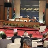 Toàn cảnh phiên họp đầu tiên quốc hội Libya ở Tripoli, ngày 10/8. (Ảnh: AFP/TTXVN)