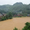 Mưa lũ làm ngập lụt ở nhiều nơi. (Nguồn: xahoi.com.vn)