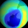 Diện tích lỗ thủng tầng ozone lớn nhất ở Nam Cực từng được ghi nhận là 29,9 triệu km2. (Nguồn: science.nasa.gov)