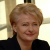 Tổng thống Litva Dalia Grybauskaite. (Nguồn: eu2007.pt)