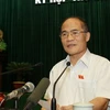 Phó Thủ tướng Nguyễn Sinh Hùng. (Ảnh: Doãn Tấn/TTXVN)