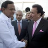 Bộ trưởng Chidambaram và người đồng cấp nước chủ nhà Rehman Malik.