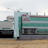 Nhà máy chế biến xỉ titan SQC đã đóng cửa, ảnh chụp chiều 28/9/2010. (Ảnh: Hồng Nhật/Vietnam+)