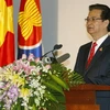 Thủ tướng Nguyễn Tấn Dũng phát biểu tại lễ khai mạc. (Ảnh: Đức Tám/TTXVN)