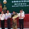 Ông Nguyễn Thanh Sơn (giữa). (Ảnh: kiengiang.gov.vn)