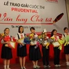 Một hoạt động cộng đồng của Prudential tại Việt Nam. (Ảnh: Phương Vy/TTXVN)