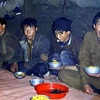 Nạn thiếu hụt lương thực ngày càng nghiêm trọng ở Bắc Triều Tiên. (Ảnh: AFP)