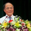 Phó Thủ tướng Nguyễn Sinh Hùng phát biểu tại kỳ họp. (Ảnh: chinhphu.vn)
