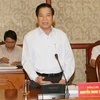 Chủ tịch nước chủ trì Phiên họp lần thứ 24 của Ban Chỉ đạo cải cách Tư pháp Trung ương. (Ảnh: Nguyễn Khang/TTXVN)