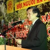 Tham tán công sứ Bùi Ngọc Toàn phát biểu chào mừng hội nghị. (Ảnh: Văn Long/Vietnam+)