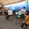 Quang cảnh bầu cử tại Bangkok. (Ảnh: Ngọc Tiến/Vietnam+)