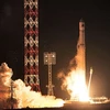 Tàu thăm dò vũ trụ không người lái Phobos-Grunt được phóng từ sân bay vũ trụ Baikonur, Kazakhstan. (Ảnh: SYRACUSE)