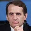 Chủ tịch Duma Quốc gia Nga Sergey Naryshkin. (Ảnh: news.az) 