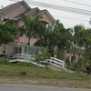 Căn biệt thự lớn của ông Đinh Văn Mười trên đường Lê Duẩn, TP.Sóc Trăng (Ảnh: Infonet)