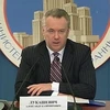 Người phát ngôn Bộ Ngoại giao Nga, ông Alexander Lukashevich. (Ảnh: mediamax.am)