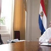 Tổng thống Fernando Lugo tiếp Đại sứ Nguyễn Văn Đào (Ảnh: Đức Minh/Vietnam+)
