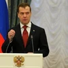 Tổng thống Nga Dmitry Medvedev. (Ảnh: AFP/TTXVN)