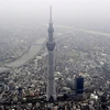 Tháp truyền hình Tokyo Sky Tree. (Ảnh: dailymail.co.uk)