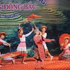 Liên hoan nghệ thuật quần chúng các dân tộc vùng Đông Bắc. (Nguồn: TTXVN)