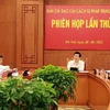 Chủ tịch nước Trương Tấn Sang chủ trì phiên họp. (Ảnh: Nguyễn Khang/TTXVN)