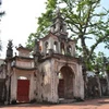 Cổng tam quan nguyên bản của chùa cổ Thắng Nghiêm (Nguồn: TTXVN)