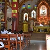 Một buổi lễ Chủ nhật của giáo dân Hải Hâu, tỉnh Nam Định (Nguồn: TTXVN)