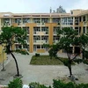 Trường Phổ thông cơ sở Nguyễn Đình Chiểu được đầu tư xây thêm phòng lớp mới. (Ảnh: Quý Trung/TTXVN)