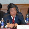 Ông Bùi Quang Vinh, Bộ trưởng Bộ Kế hoạch và Đầu tư tại hội nghị. (Ảnh: Danh Lam/TTXVN)