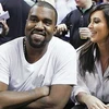 Kanye West và Kim Kardashian. (Nguồn: Reuters) 