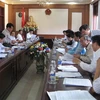 Buổi làm việc giữa UBND tỉnh Đắk Nông và Công ty TNHH Trần Hồng Quân. (Nguồn: baodaknong.org.vn)